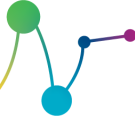 graphic icon with dots and lines